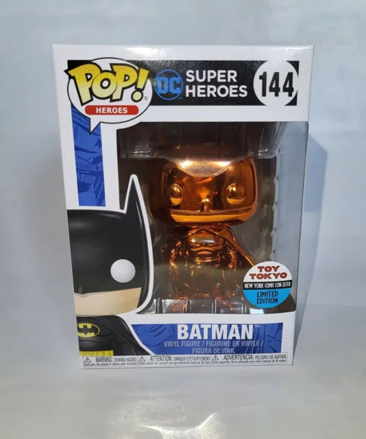 Funko Pop! DC Super Heroes 144 Batman - Limited Edition - Neu, ungeöffnet, OVP