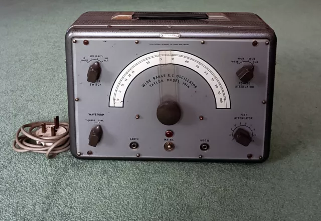 Vintage Taylor Audio Signal Generator Model 191A