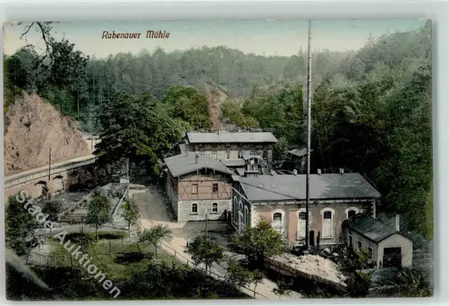 39234303 - 8222 Rabenau Bahnpost Hainsberg Kipsdorf Zug 1.11.1914 Rabenauer