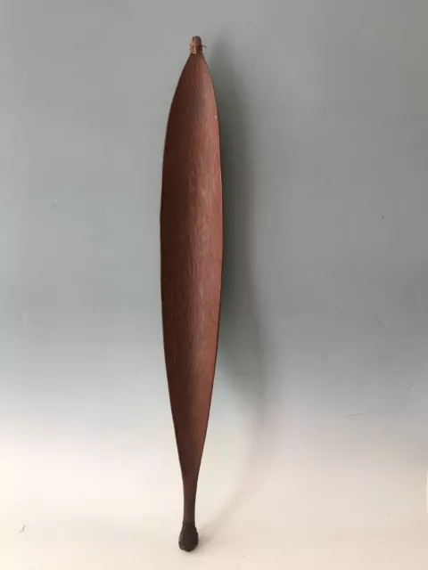 Fine vecchia grande woomera aborigena tribale polinesiana oceanica