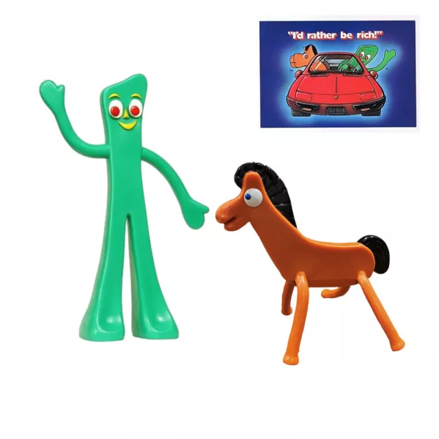 Adorable Gumby And Pokey Collectibles Ideal For Toy Lovers And Animation