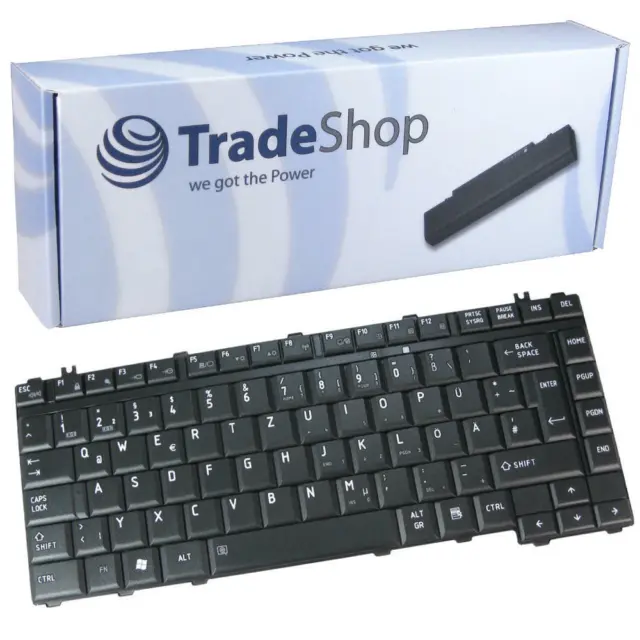 DE QWERTZ Tastatur für Toshiba Satellite A200 A205 A210 A215 A300 A305 A305D