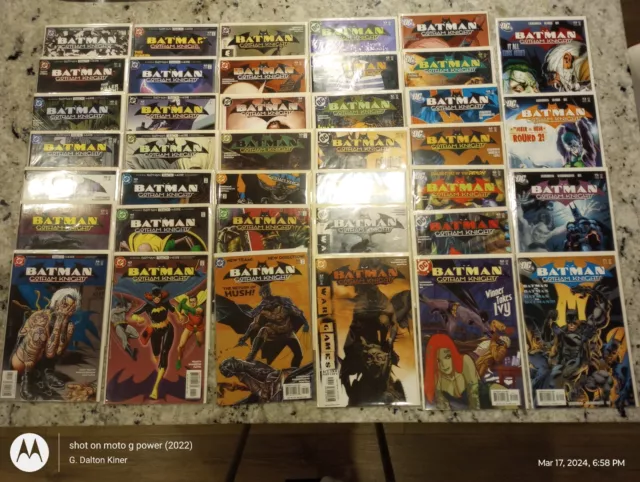 Lot Of 39 - Batman: Gotham Knights Comic Books - Full Run!