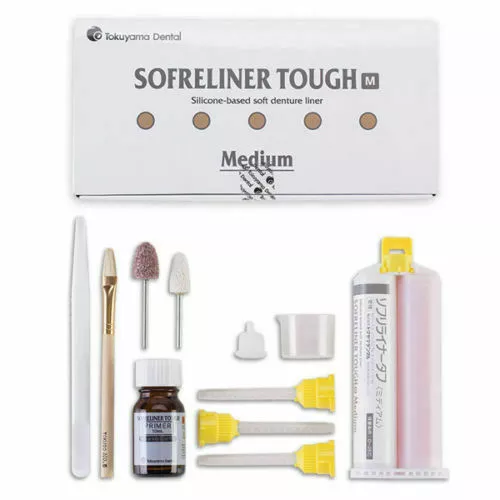 TOKUYAMA Dental Sofreliner Tough Chairside MEDIUM Denture Reline Material