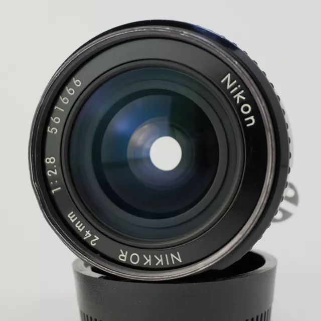 Nikon Nikkor AI 24/2.8 24mm f2.8 wideangle vintage lens (TESTED)