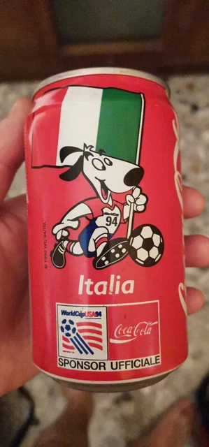 Lattina Coca Cola USA 94 ITALIA