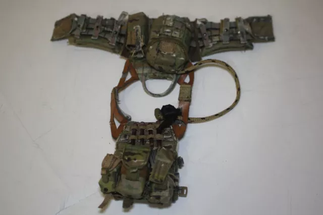 1/6 scale easy simple multicam molle plate carrier