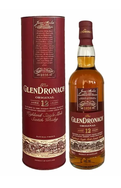 The GlenDronach 12 Jahre, Highland Single Malt Scotch Whisky, alc. 43 Vol.-%- 0,