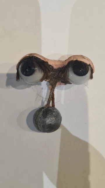 Jésus En Cire, 21 Cm, Napoléon III Yeux Sulfure Bleus, Pour La Cr Che De No L