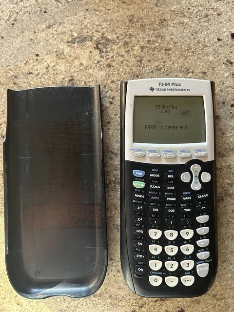 Texas Instruments TI-84 Plus Graphing Calculator 10-Digit LCD
