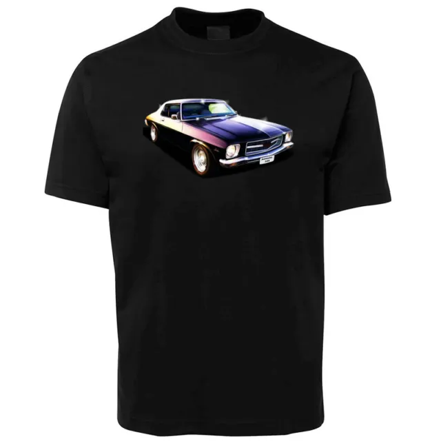 New Black Holden Monaro Illustrated T Shirt Size S - 10XL