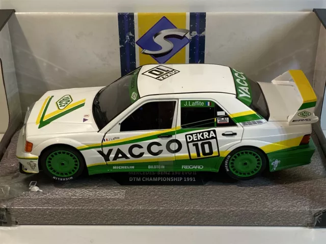 Mercedes 190 Evo II DTM 1991 J Lafitte #10 1:18 Echelle Solido 1801006