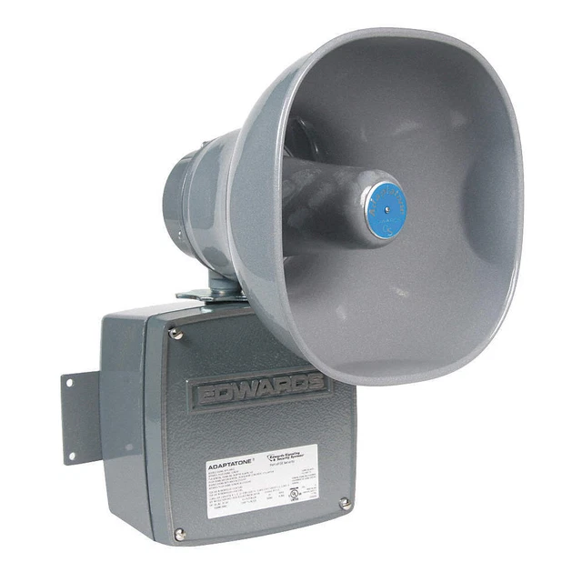 EDWARDS SIGNALING 5531M-24AQ Multiple Tone Signal,24VAC/DC,Gray