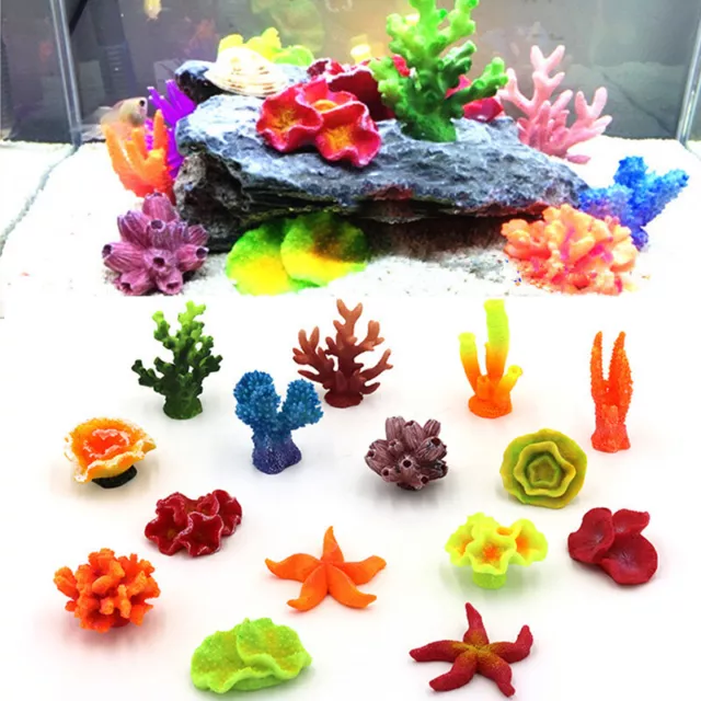 1PC Artificial Fake Coral Water Plants Landscape Fish Tank Aquarium Decoration