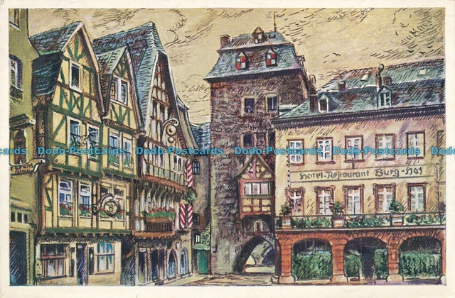 R011305 Linz die Bunte Stadt am Rhein. Burgplatz. Karl Rud. Bremer