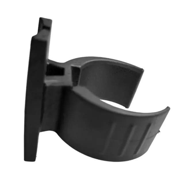 Staffa di montaggio in plastica nera resistente per connettore spina rimorchio c