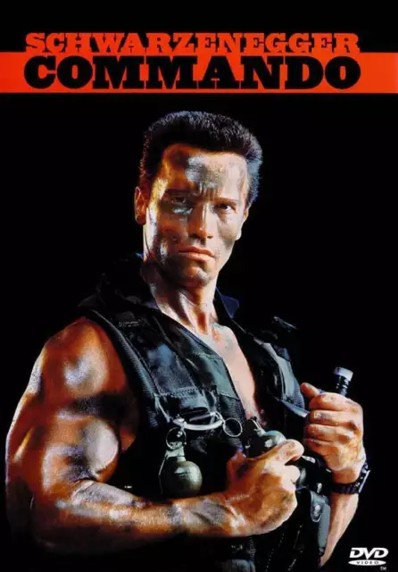 COMMANDO Movie POSTER 27x40 D Arnold Schwarzenegger Rae Dawn Chong Dan Hedaya