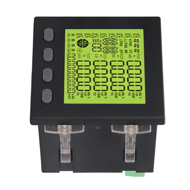 Compteur de puissance num??rique LED DC730 pour mesure de courant de