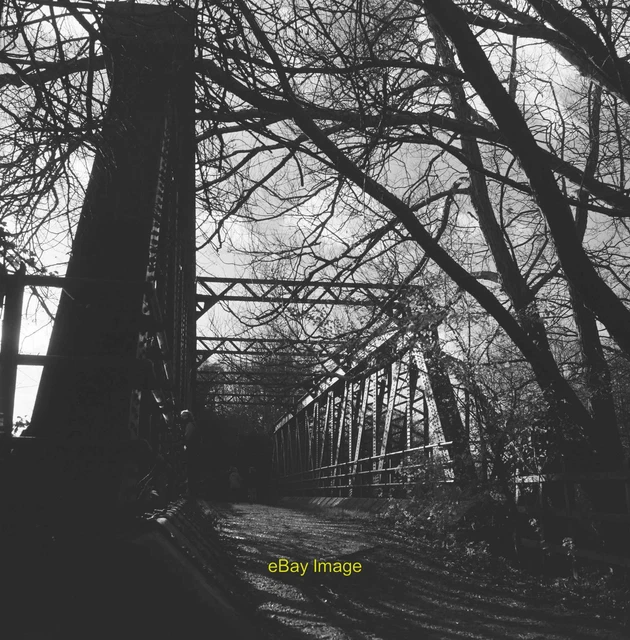 Foto 12x8 Warren Truss Brücke aufgenommen mit einer alten Agfa Insel III med c2014