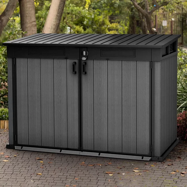 KETER CORTINA STORE Garden Shed 2020L Bin Storage Box XXL SIZE 6ft 3 x