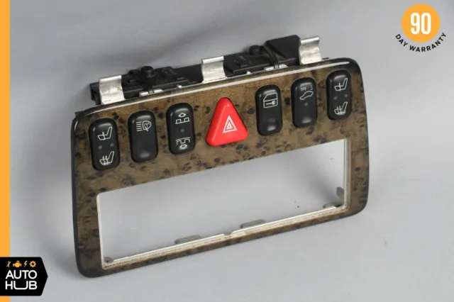 98-03 Mercedes W208 CLK430 CLK320 Hazard Door Lock Switch Control Panel OEM