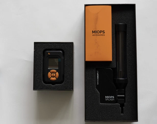 MIOPS Splash Water Drop Kit v2 und MIOPS Smart Plus inkl. Akku im Kit