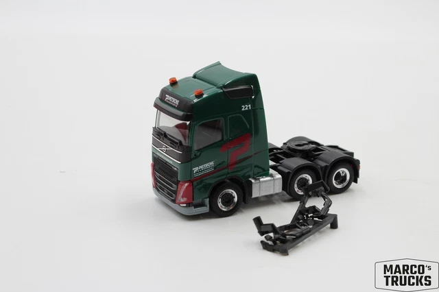 Herpa Camion Miniature Volvo FH GL 2020 Semi-remorque Benne Kiefl Transport 1:87 - Modèle Collectible Fabriqué En Allemagne