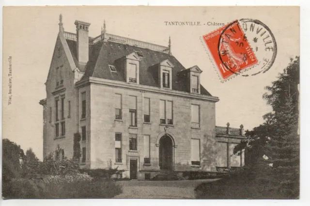 TANTONVILLE - Meurthe et Moselle - CPA 54 - chateau