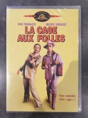 film LA CAGE AUX FOLLES avec MICHEL SERRAULT et UGO TOGNAZZI - DVD Zone 2