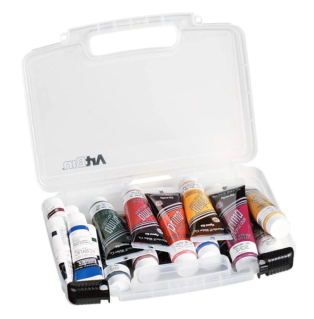 14 Inch Quick View Carrying Case - Lockable Art Supply Storage