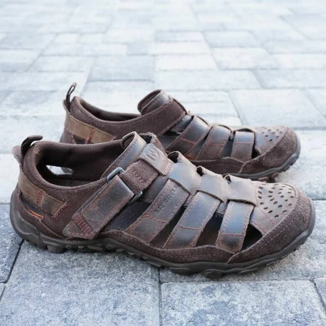 MERRELL MENS TELLURIDE Wrap Clay Fisherman Hiking Sandals  display picture 1