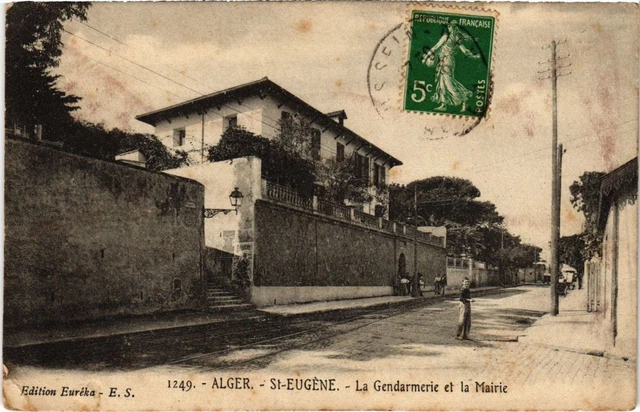 CPA AK ALGIERS SAINT-EUGENE - The Gendarmerie and the Mayor ALGERIA (1188805)