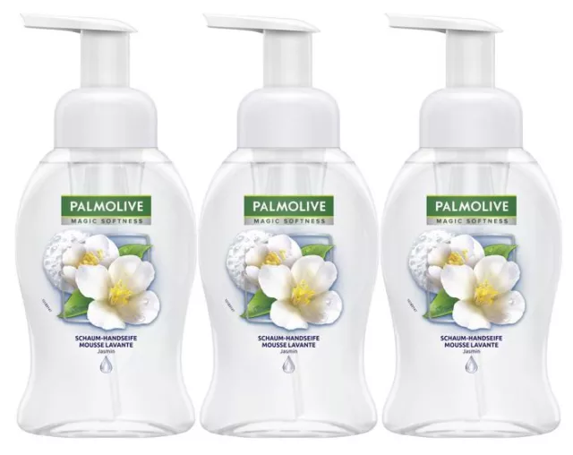 Palmolive Schaumseife Handseife Jasmin 3 x 250ml Magic Softness