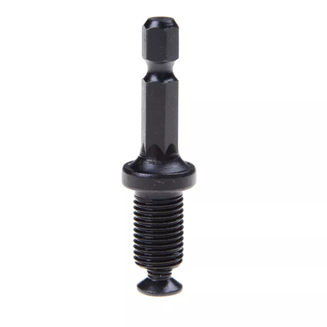 1/4"Hex Shank Adapter Male Thread Screw Drill Chuck 6mm,10mm,13mm 3/8"-24UNF-HV