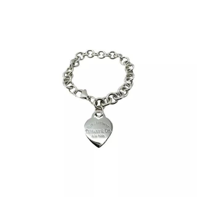 Tiffany & Co. Heart Tag Charm Bracelet