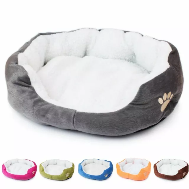 50*40cm Cat Bed Sleeping House Warm Cotton Super Soft for Cats Dogs Pets House