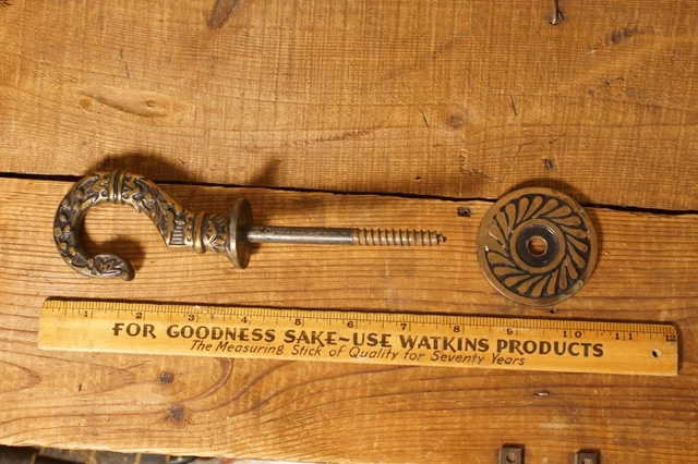Antique 1870's Eastlake Cast Ceiling Hook Plant Other