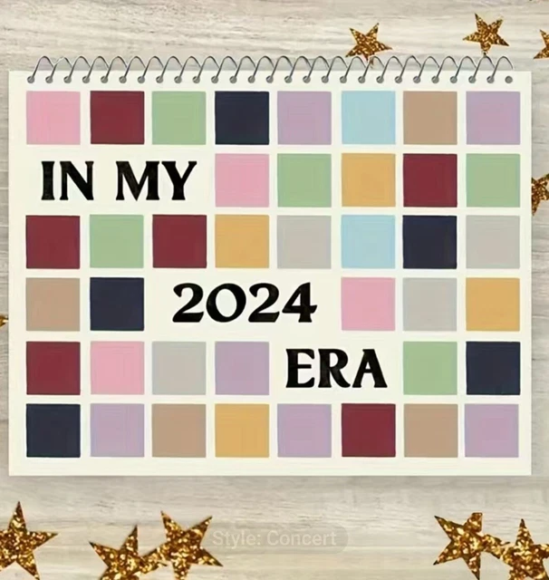 2024 CALENDAR TAYLOR Swift The Eras Tour Calendar For Fan 2024 NEW
