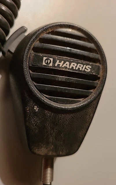 Harris Shure Brothers MK-0031 Hand Microphone Untested 6 pin As Is