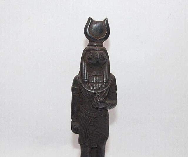 Œil D'Horus Antique égyptien Rare En Pierre Avec Ibis Et Cobra - Provenance Louxor