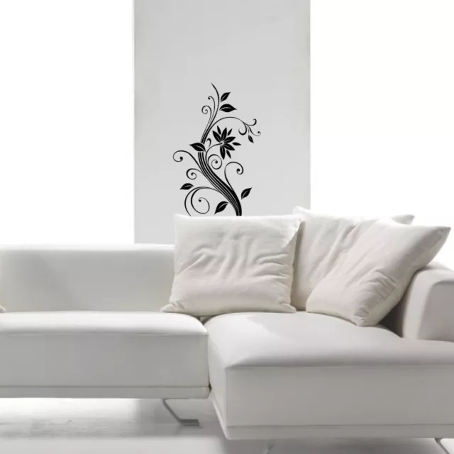 WALL STICKERS FIORE camera soggiorno adesivi murali decorazioni armadio  a0017 EUR 16,90 - PicClick IT