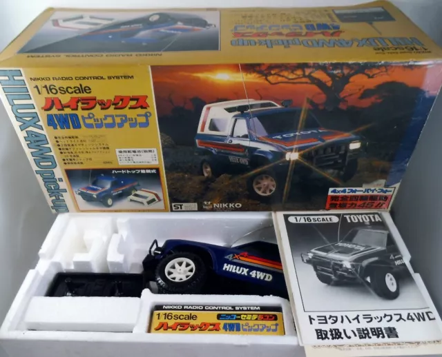 NIKKO 1/16 HILUX 4WD ニッコー しつこく ハイラックス ピックアップ