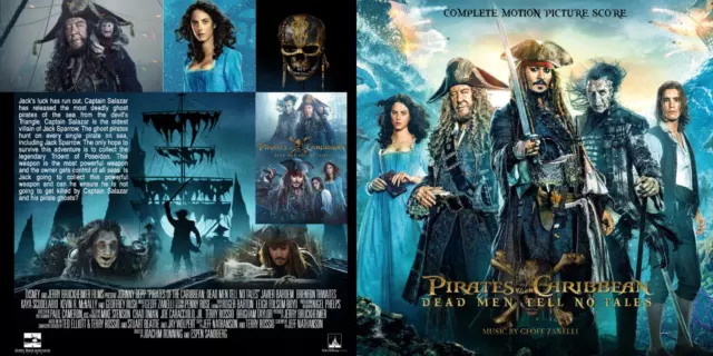 POTC Dead Men Tell No Tales Complete Score 2CD Geoff Zanelli