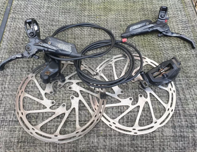 SRAM Code R Hydraulic Disc Brakes - Front and Rear - Spares or Repairs