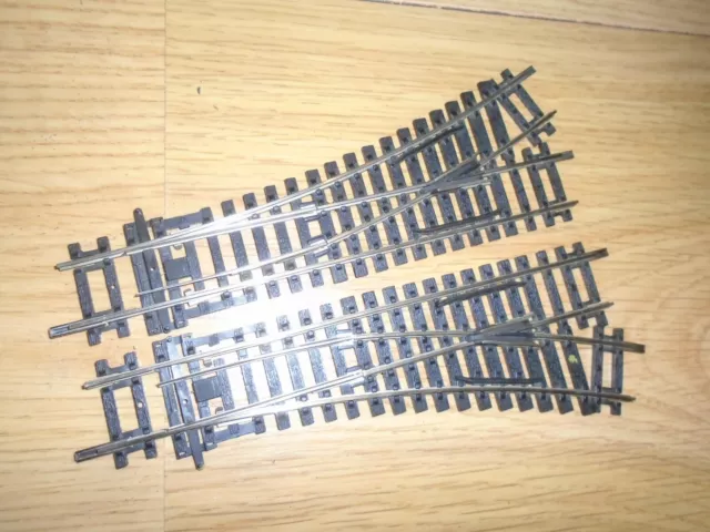 R8072 / R8073 Nickel Silver Left & Right Points for Hornby OO Gauge Sets.