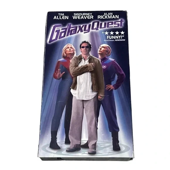 GALAXY QUEST VHS Movie Tim Allen Sigourney Weaver Alan Rickman £4.91 ...