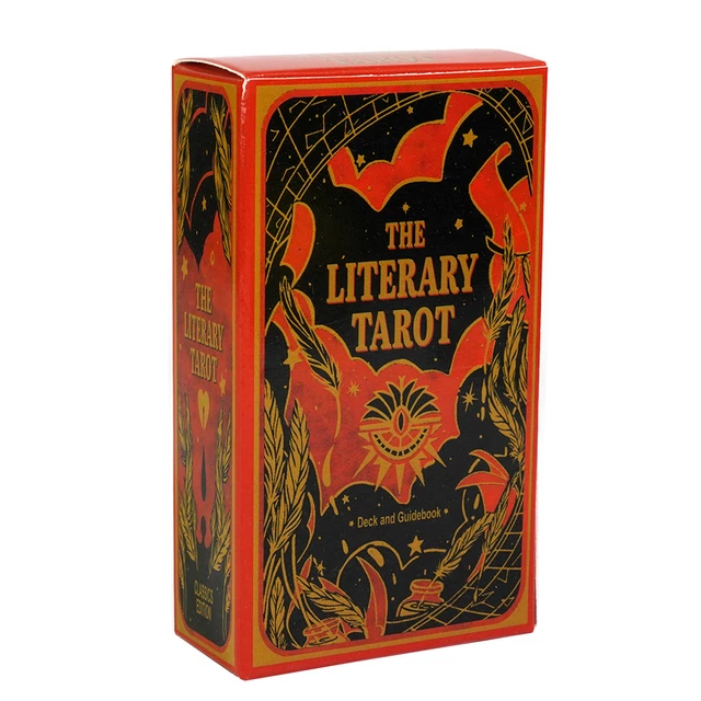 Tarot Cards 78-Cards Literary Tarot Mysterious Divination Card And Divination
