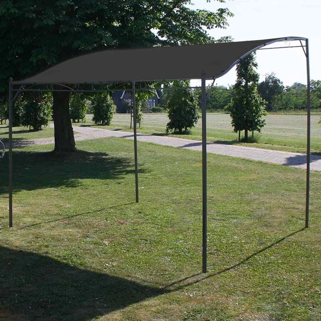 vidaXL Pavillon 3x2,5m Anthrazit Gartenpavillon Überdachung Partyzelt Pergola