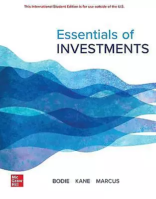 Essentials of Investments ISE, Zvi Bodie,  Paperba