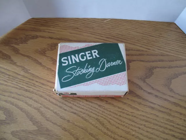 Singer Stocking Darner #35776 Lock Stitch Sewing Machine Attachment Vintage